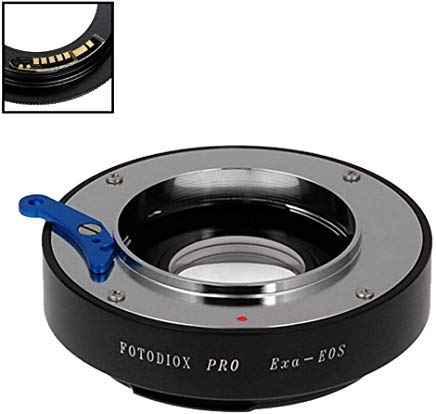 Fotodiox PRO Lens Adapter Compatible with Exakta (Inner Bayonet) Lenses on Canon EOS EF/EF-S Cameras - with Gen10 Focus Confirma