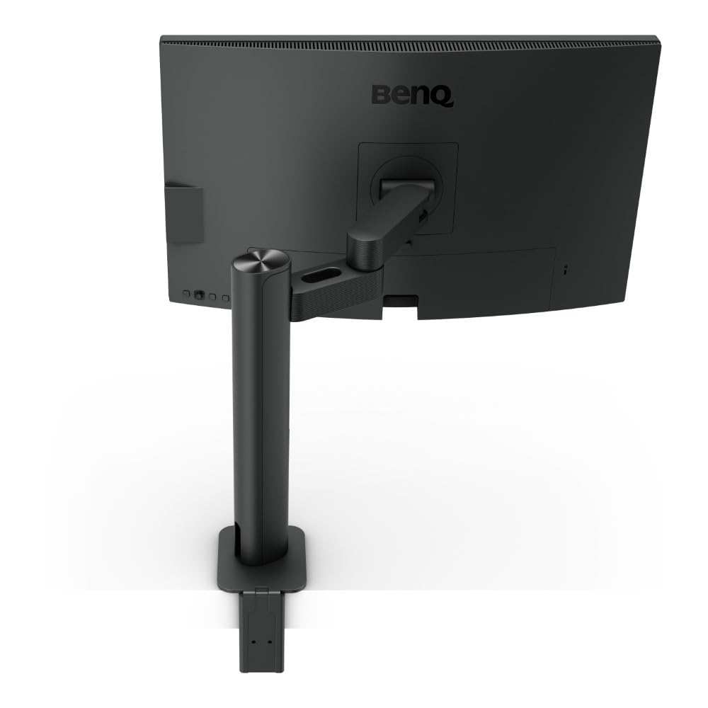 Benq Pd2705Ua Ergo Arm Mac Ready 27'' 4K Uhd | 99% Rec. 709 & Srgb | Ips | Deltae =3 | Icc Sync | Calibration Report | Aqcolor |