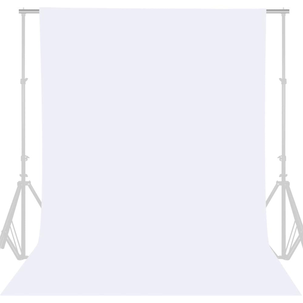 Gfcc 8Ftx10Ft White Backdrop Background For Photography Photo Booth Backdrop For Photoshoot Background Screen Video Recording Pa