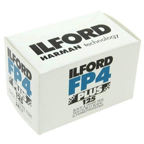 Ilford Fp4 Plus, Black And White Print Film, 135 (35 Mm), Iso 125, 24 Exposures (1700682) 2 Pack