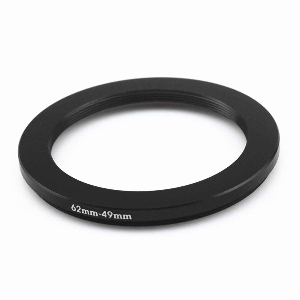 62Mm To 49Mm Camera Filter Ring /62Mm To 49Mm Step Down Ring Filter Adapter For 49Mm Uv,Nd,Cpl,Metal Step Down Ring