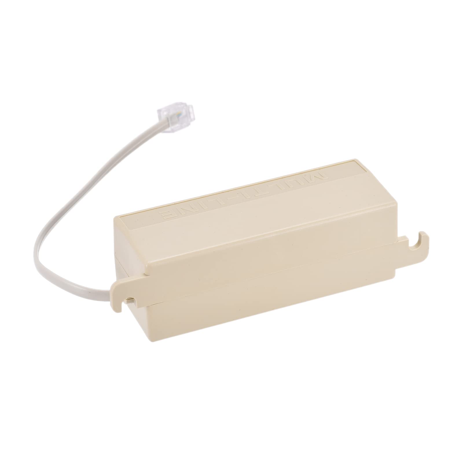 Meccanixity Phone Jack Splitter 6P4C Male To 5 Female Way Socket Adapter Telephone Line Splitter With Telephone Extension Cord 2