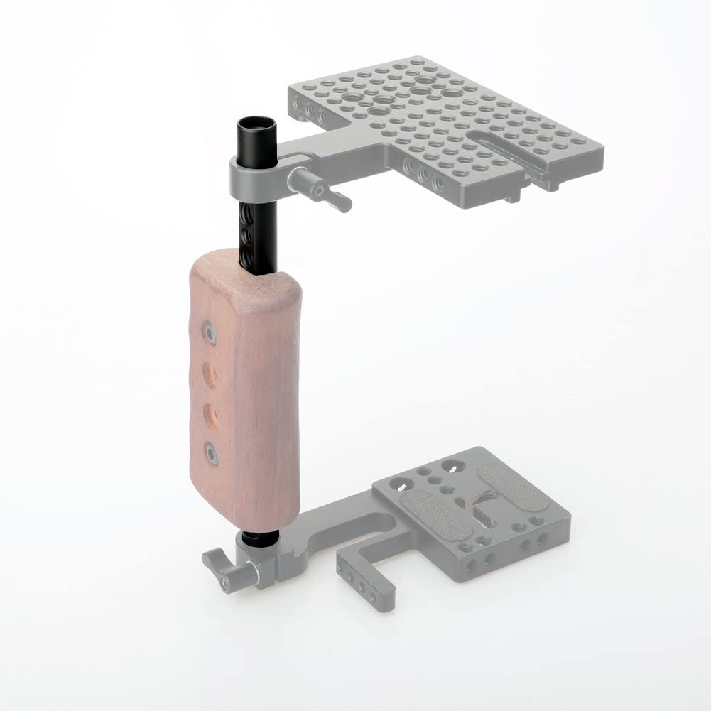 Niceyrig 7.7 Inch 15Mm Cheese Rod With 1/4 3/8 Locating Holes For Dslr Camera Cage Rig System - 074