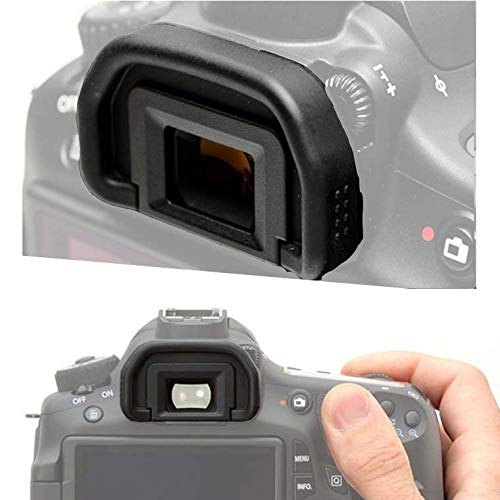 Eb Eyepiece Eyecup Eye Cup For Canon Eos 90D/80D/70D/60D/50D/40D/20D/5D Mark Ii/5D Mark I/6D Mark Ii/6D Mark I (2 Pack), Ulbter Viewfinder Eyecup With Hot Shoe Cover