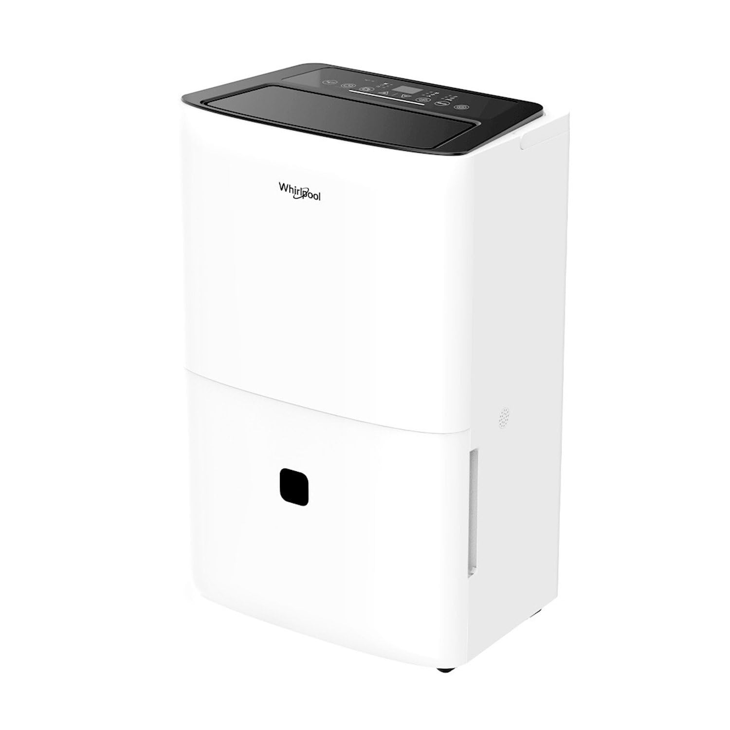 Whirlpool 25 Pint Energy Star Certified Dehumidifier in White, Compact Quiet Efficient Humidity & Moisture Absorber for Home, Ba