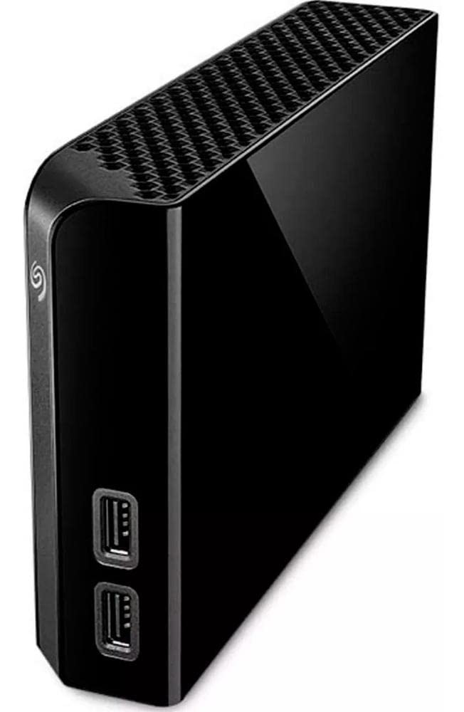 Seagate Stel6000100 Backup Plus Hub 6Tb External Hard Drive Desktop Hdd     Usb 3.0, 2 Usb Ports, For Computer Desktop Workstati