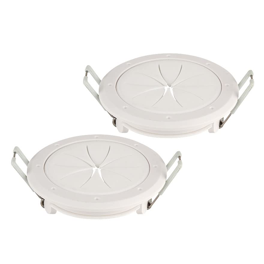 Construct Pro Speedyz Spring Lock 2    Cable Pass Through Port (White/Pair)