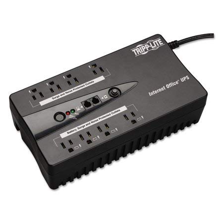 Tripp Lite Genuine 8 Outlet Internet 550VA/300 Watt Office USB UPS System