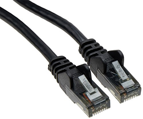 Belkin A3L980B50 Blk S Cable,Cat6,Utp,Rj45M/M,50,Blk,Patch,Snagless,Black