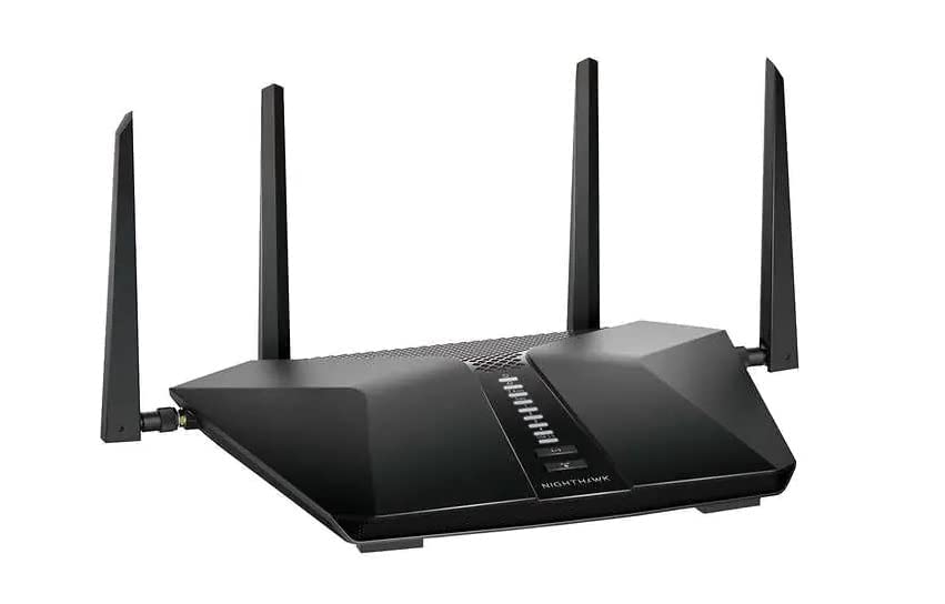Netgear Nighthawk Ax5400 Wifi 6 Router With One Year Advanced Internet Security Included, Rax54S 100Nas