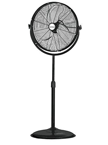 Casrtol Grounded 140W 120 Vac High Velocity Pedestal Fan Stand With 3 Speeds