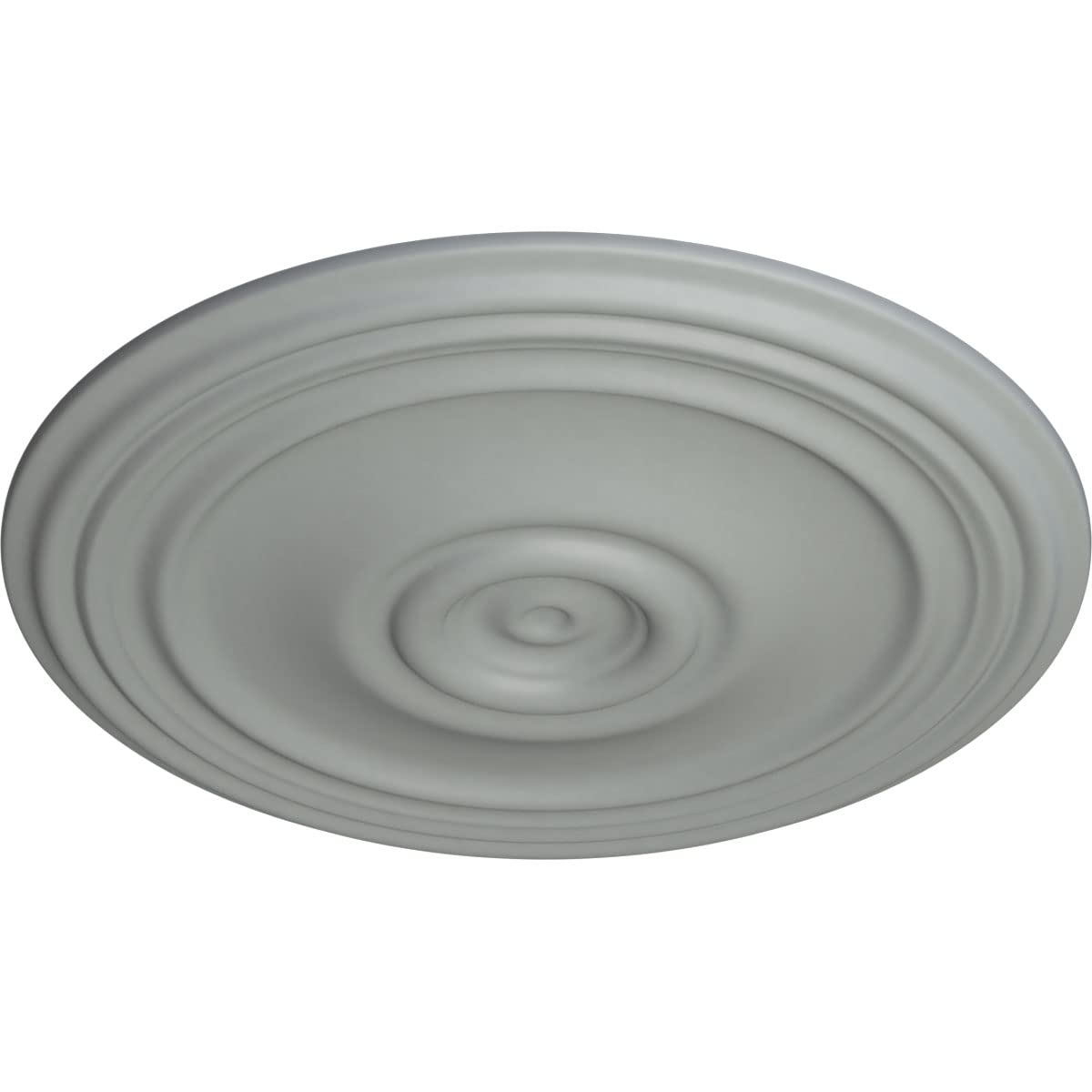 Ekena Millwork Cm21Re Reece Ceiling Medallion, 21''Od X 1 1/4''P (Fits Canopies Up To 6 3/4''), Factory Primed