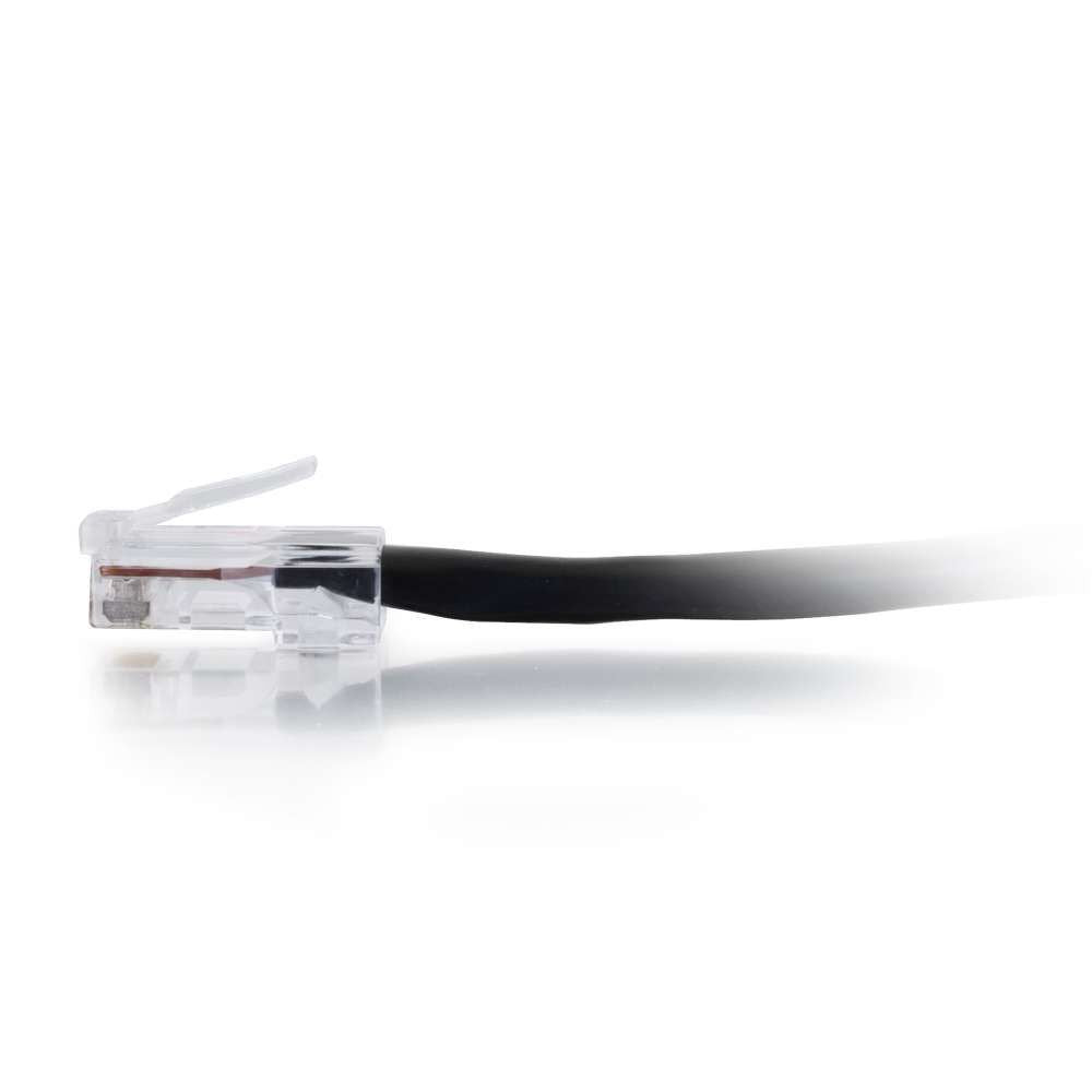 C2G 04110 Cat6 Cable   Non Booted Unshielded Ethernet Network Patch Cable, Black (5 Feet, 1.52 Meters)