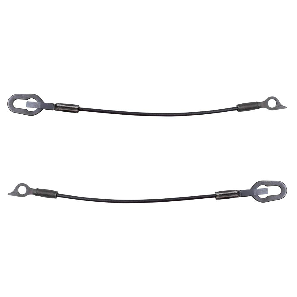 Brock Replacement Driver And Passenger Rear Tailgate Cables Compatible With 1987 2010 Dakota Pickup Truck 55174827Ac 55174826Ac