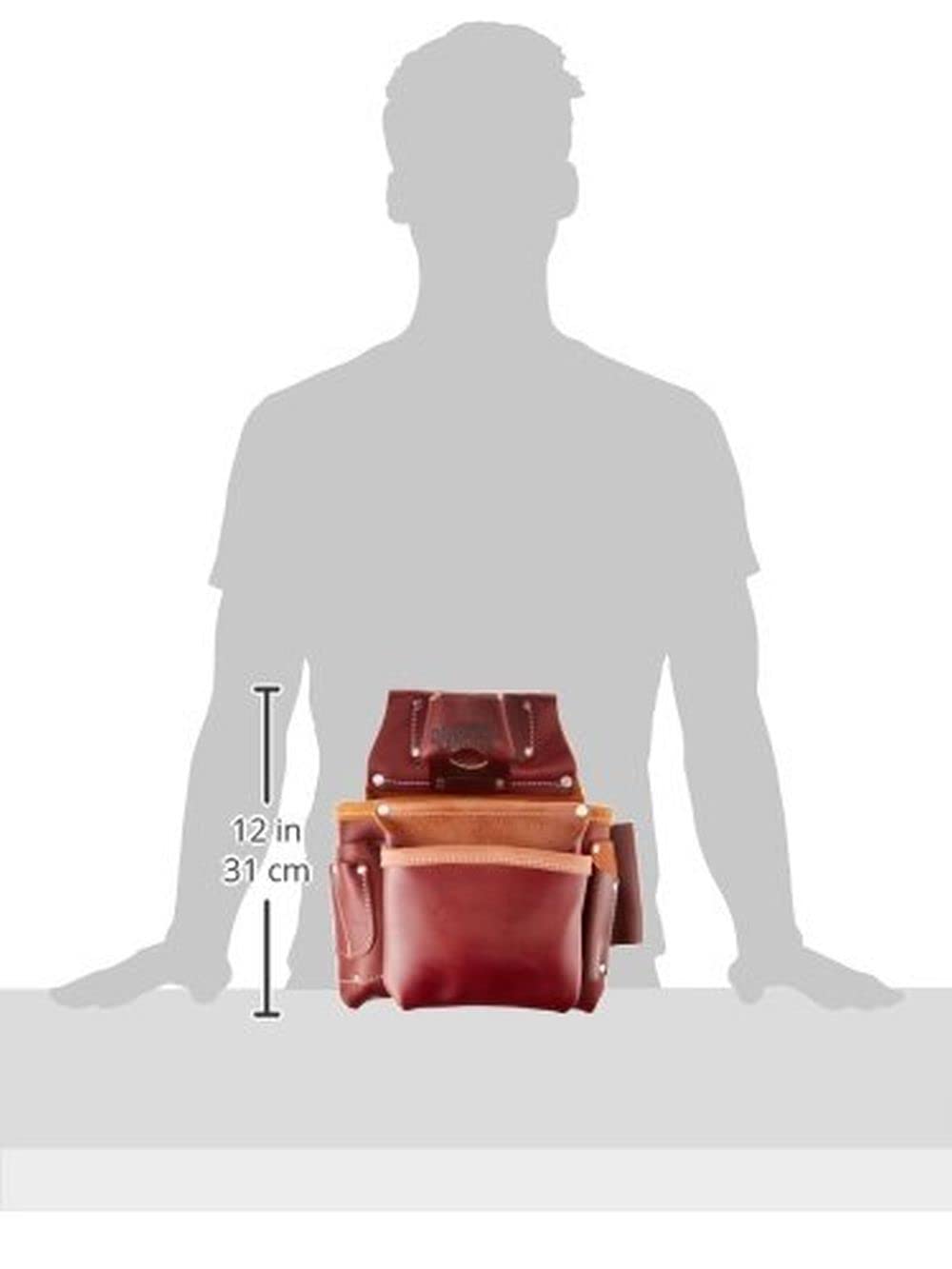 Occidental Leather 5061 2 Pouch Pro Fastener Bag