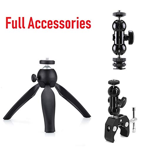3-In-1 Zoom Recorder Tripod,Clamp Mount Stand Accessory Kit For Zoom Recorder H6 H5 H4N H2N H1N,Tascam Recorder Dr-40 Dr-05 Dr-2