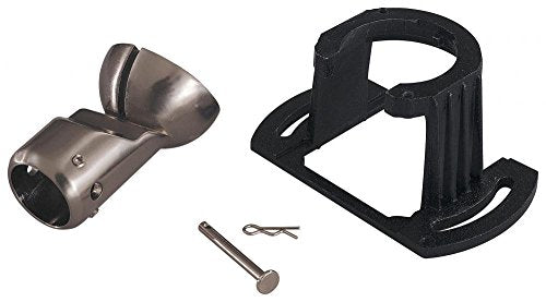 Minka Aire A245 Bk, Sloped Ceiling Adapter (For 3/4'' Downrods), Black