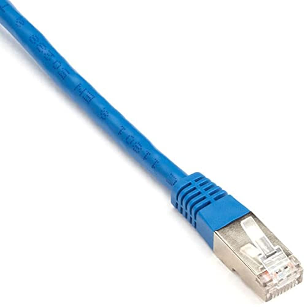 Black Box Corporation 25Ft Bl Cat6 250Mhz Ethernet Patch Cable S/Utp Cm Molded