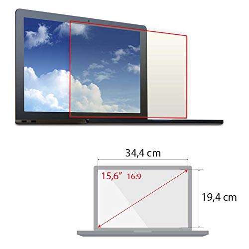 Reticare Eye Protector 0215 B Screen Filter For 15.6'' Laptop, 13.54'' L X 7.64'' H