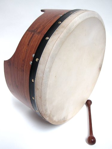 Roosebeck Btd6D Inside Tunable Bodhran With Single Removable Bar, 16 X 7 Inches