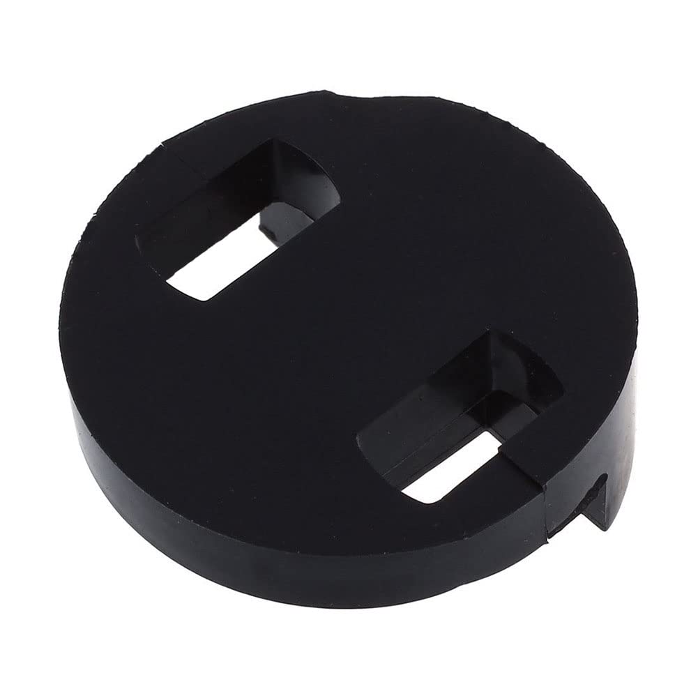 Tuoren 4Pack Rubber Cello Practice Mute Round Tourte Style Mute For Cello Practice Silencer, Black