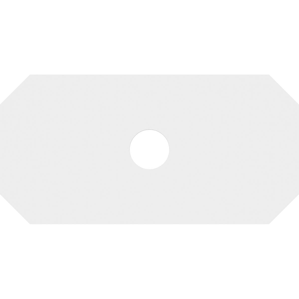 Ekena Millwork Cmp30X15Ed 04000 Emerald Architectural Grade Pvc Contemporary Urethane Ceiling Medallions 30''W X 15''H X 4''Id X