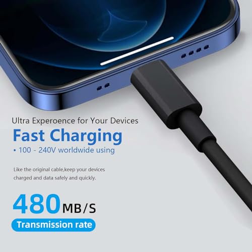 Replacement Iphone 15 Car Carplay Apple Cable Cord For Iphone 15/15 Pro Max, 15 Plus, Ipad 10Th Gen, Ipad Pro 12.9/11, Ipad Air