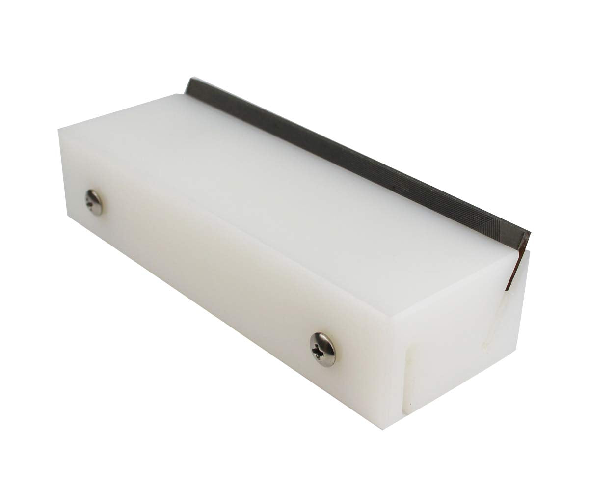 Guyker Fret Beveling File   Fret End Bevel Flush Files Luthier Angle Tool (36 And 90 Degrees)   Low Friction Fret Leveler (1Pcs,