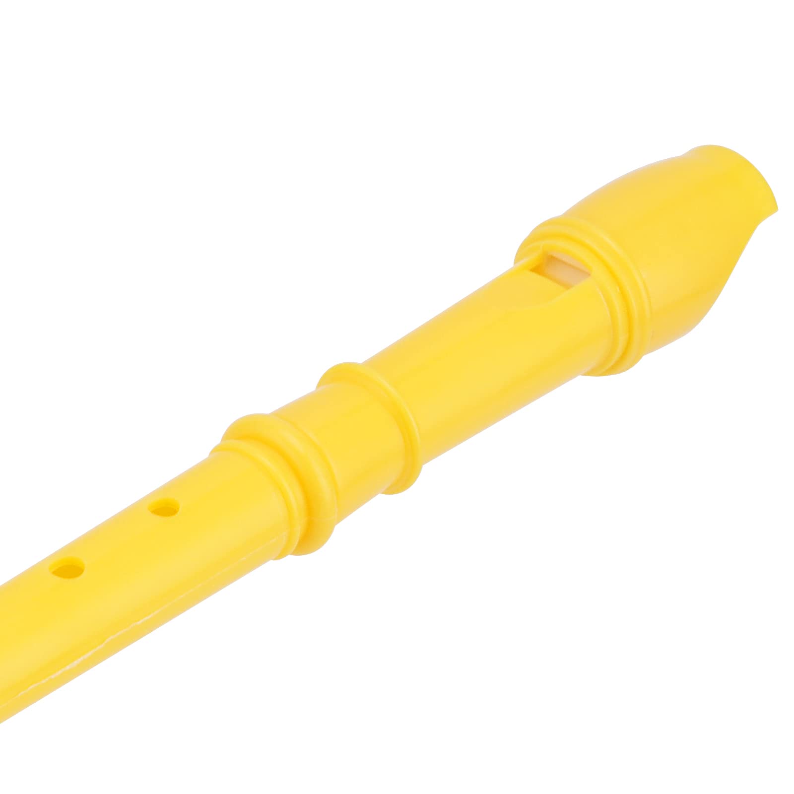 Muklei 20 Pack Descant Soprano Recorder, 8 Hole Soprano Recorder Recorder Instrument With Cleaning Rod For Beginners, Yellow