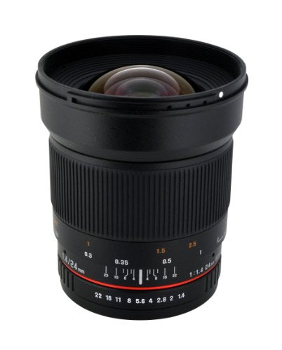 Rokinon 24Mm F1.4 Ed As If Umc Wide Angle Lens For Olympus And Panasonic Micro 4/3 (Mft) Mount Digital Cameras (Rk24M Mft)