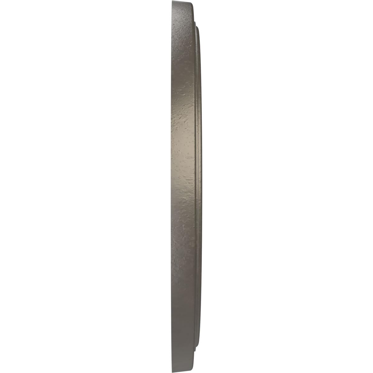 22Od X 3 1/2Id X 1 1/2P Traditional Thermoformed Pvc Ceiling Medallion (Fits Canopies Up To 13 1/2), Universal Aged Metallic Wea