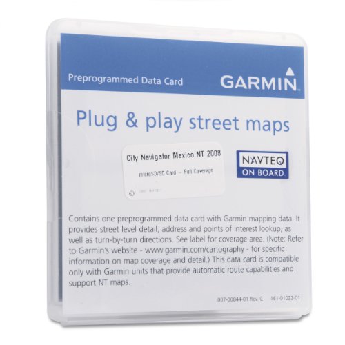Garmin City Navigator 2009 Mexico Map Microsd Card