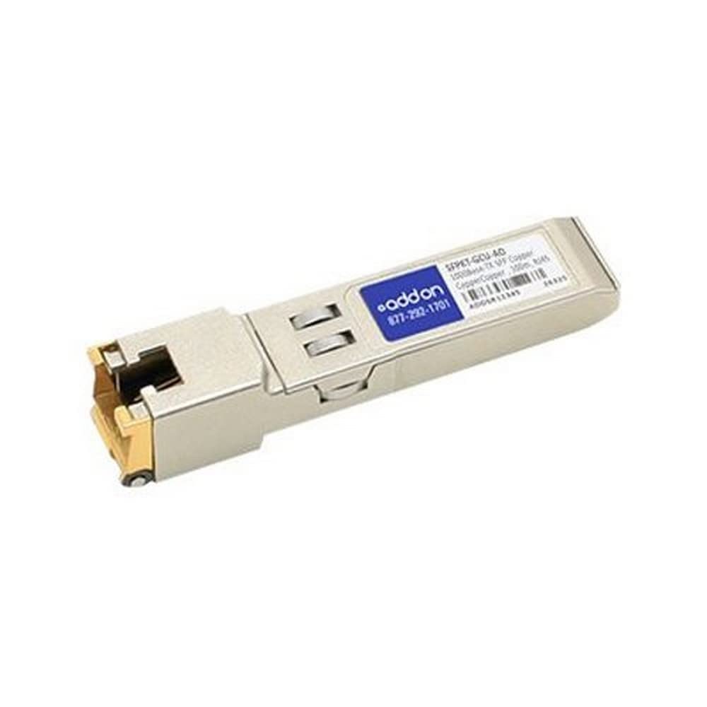 Addon Networking Sfp Mini Gbic Transceiver Module, Rj 45 (Sfpkt Gcu Ao)