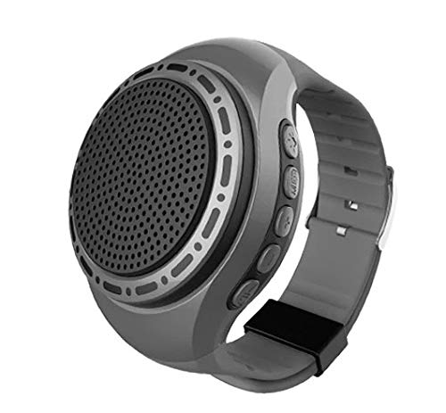 Upgraded Wearable Waterproof Wireless Wrist Portable Sports Bluetooth Speaker Watch With Multi Function Mp3 Player & Fm Radio & 