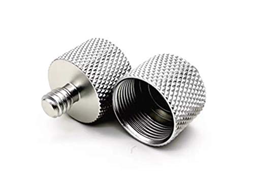 Mxtong Mic Stand Adapter 5/8 To1/4 Microphone Tripod Screw Adapter Conversion Connector Screw Adapter From Camera Monitor To Mic