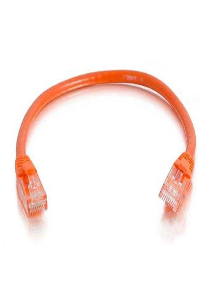 C2G 04022 Cat6 Cable   Snagless Unshielded Ethernet Network Patch Cable, Orange (15 Feet, 4.57 Meters)