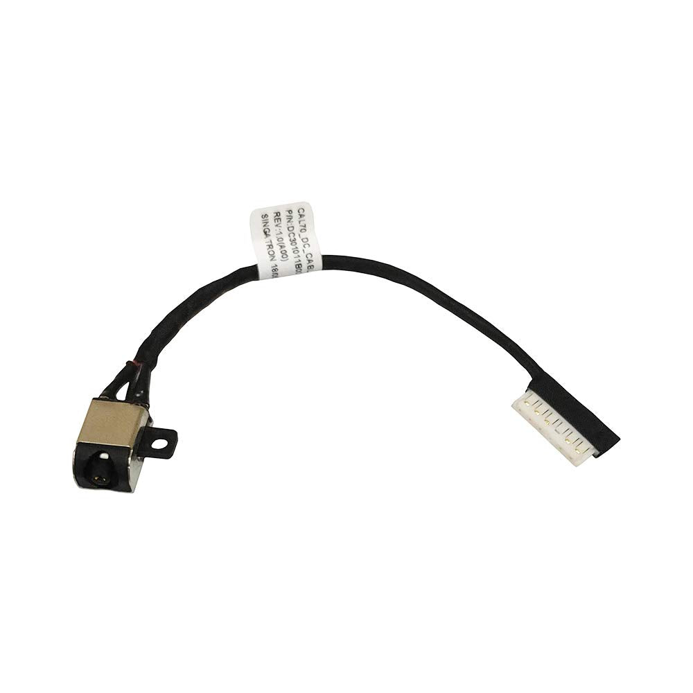Ailteck Dc Power Jack Charging Port Cable Replacement For Dell Inspiron 15 5570 5575 I5770 17 5770 5775 Series Laptop P35E P75F
