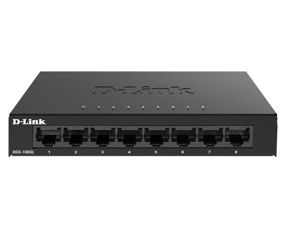 D-Link Dgs-108Gl  Gigabit Desktop Switch