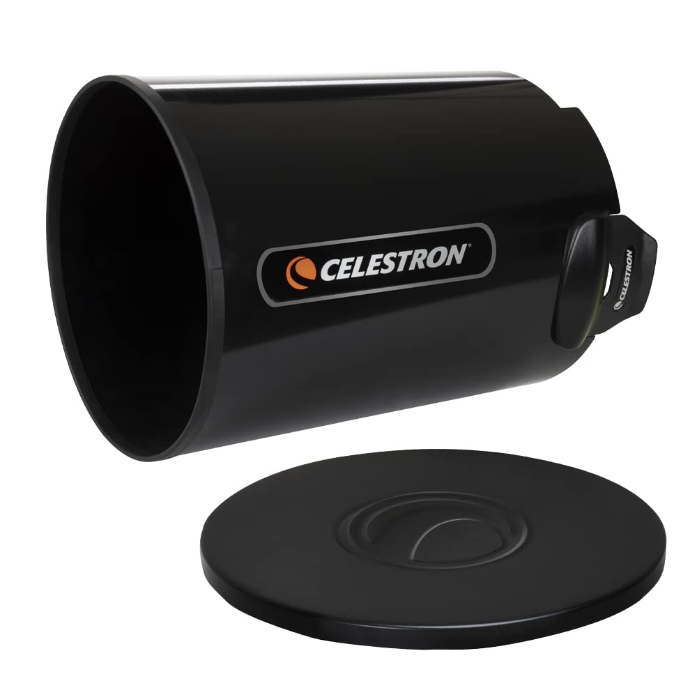 Celestron - Aluminum Telescope Dew Shield With Cover Cap - Fits 8    Schmidt Cassegrain, Edgehd, And Rasa Telescopes