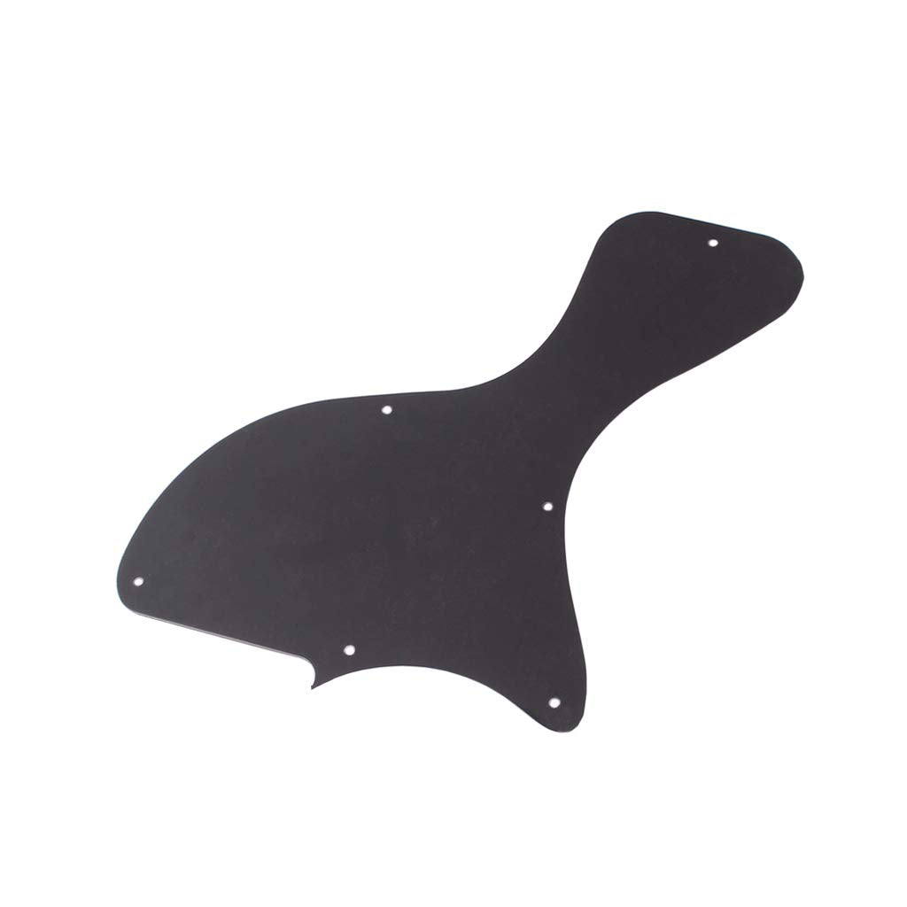 Alnicov Black Les Paul Junior Pickguard For Gibson Les Paul Lp Gtuitar