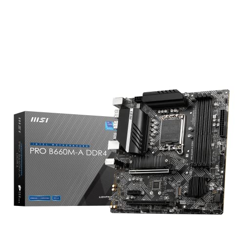 Msi Pro B660M A Ddr4
