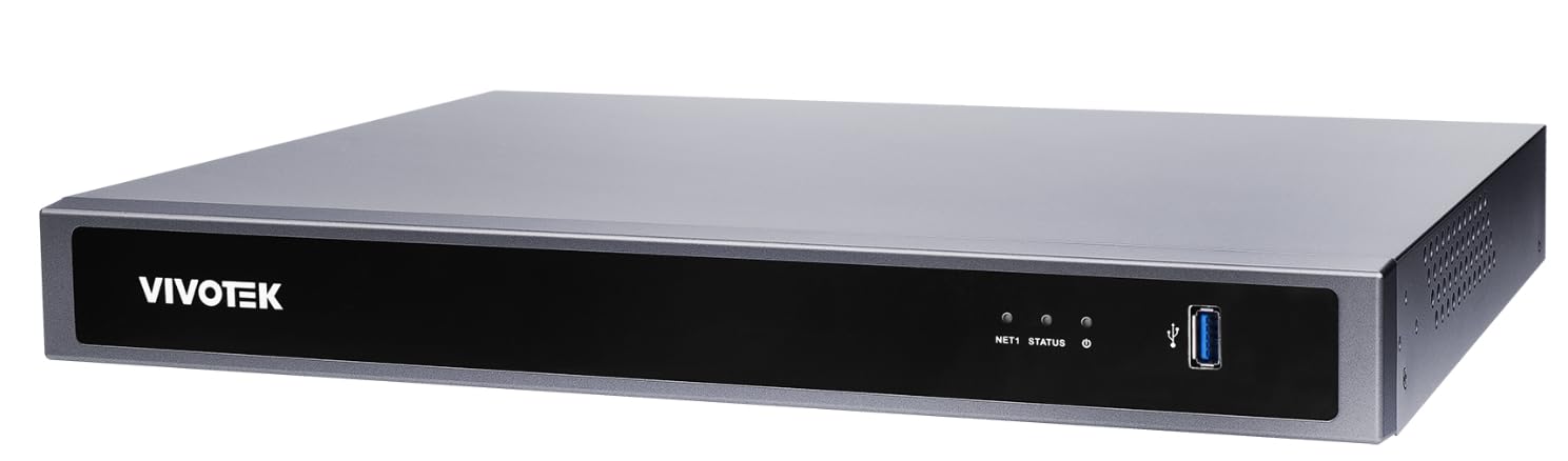 Vivotek NVR ND9426P 16Channel 2 Bay Embedded PoE AI NVR Brown box