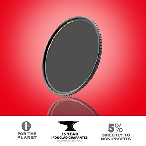 Breakthrough Photography 46mm X4 10-Stop Fixed ND Filter for Camera Lenses, MRC16, Nanotec, UltraSlim, WeatherSealed