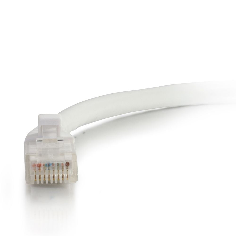 C2G/Cables To Go 00482 Cat5E Snagless Unshielded (Utp) Network Patch Cable, White (2 Feet/0.60 Meters)
