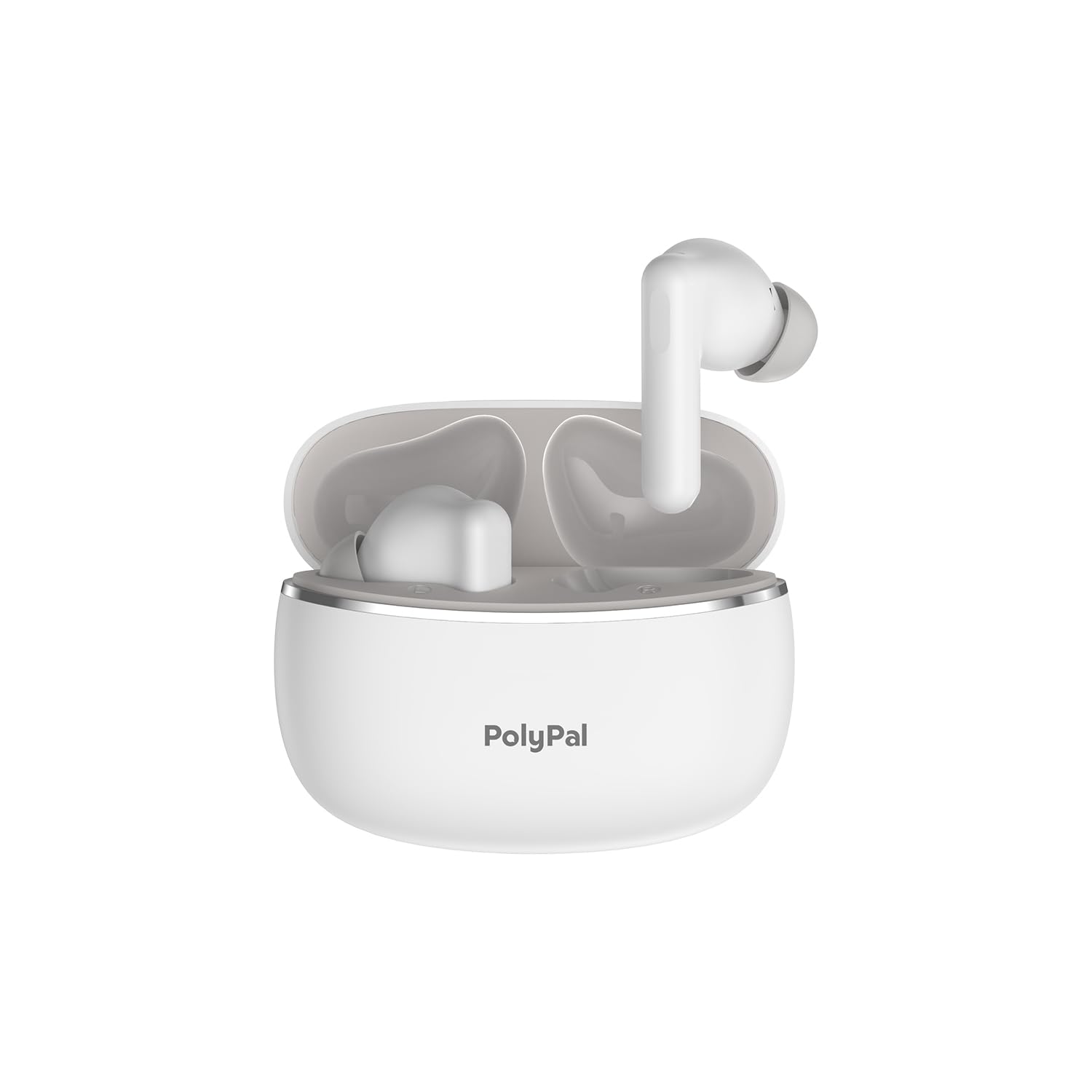 Polypal P1 - Ai Translator Earbuds For Real-Time Speech & Video, Support 138 Languages, Smart Noise Reduction, 7 Versatile Trans