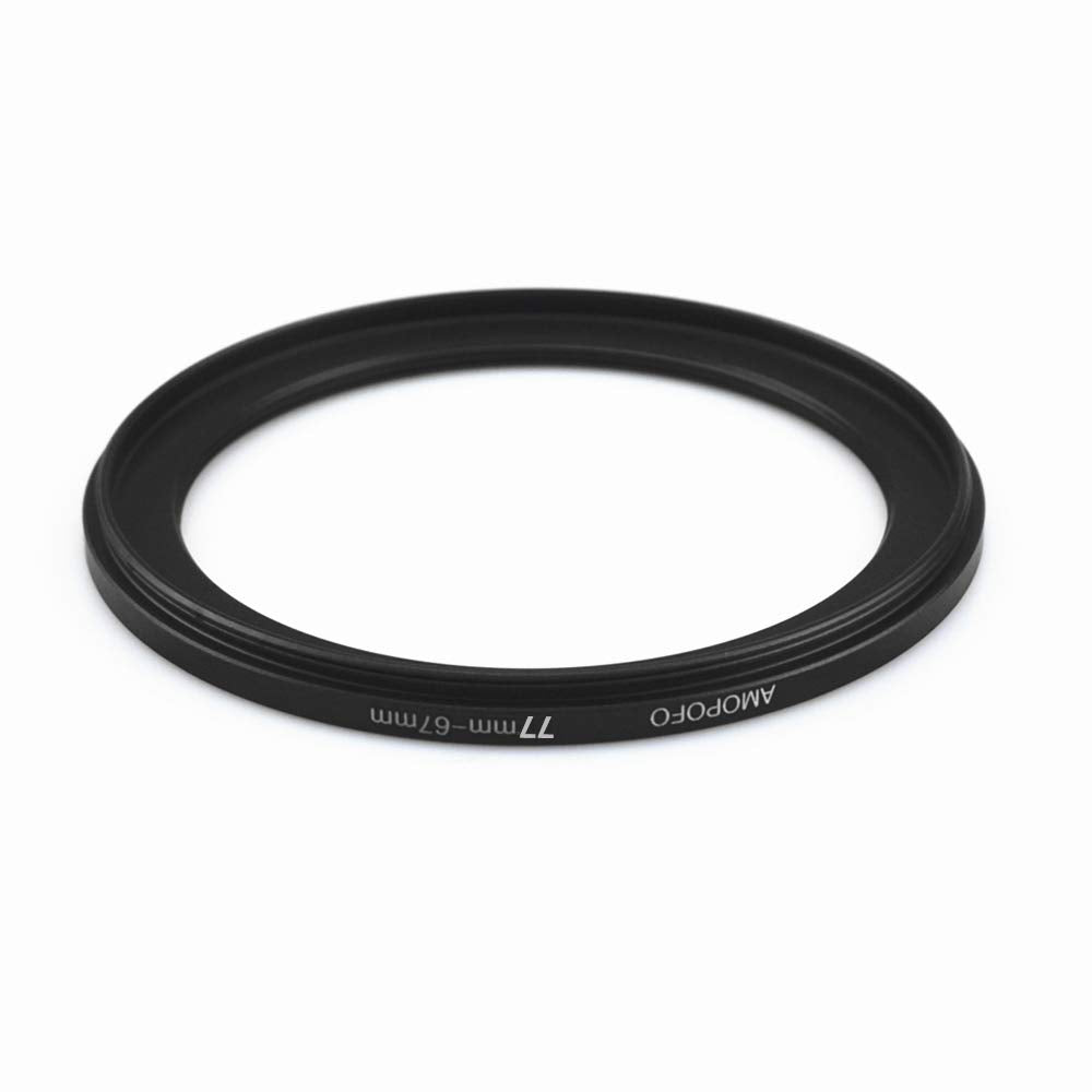 77Mm To 67Mm Camera Filters Ring Compatible All 77Mm Camera Lenses Or 67Mm Uv Cpl Filter Accessory,77 67Mm Camera Step Down Rings
