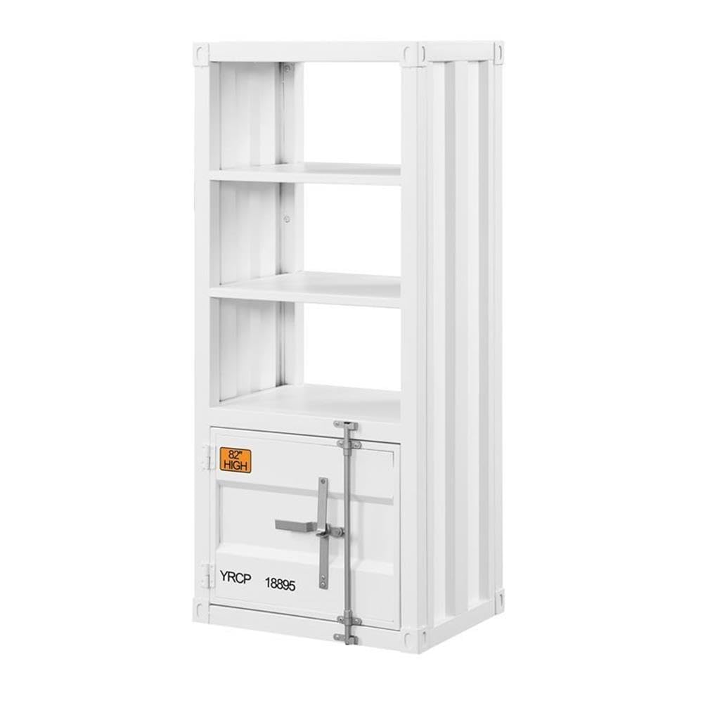 Acme Cargo Left Side Audio Rack in White