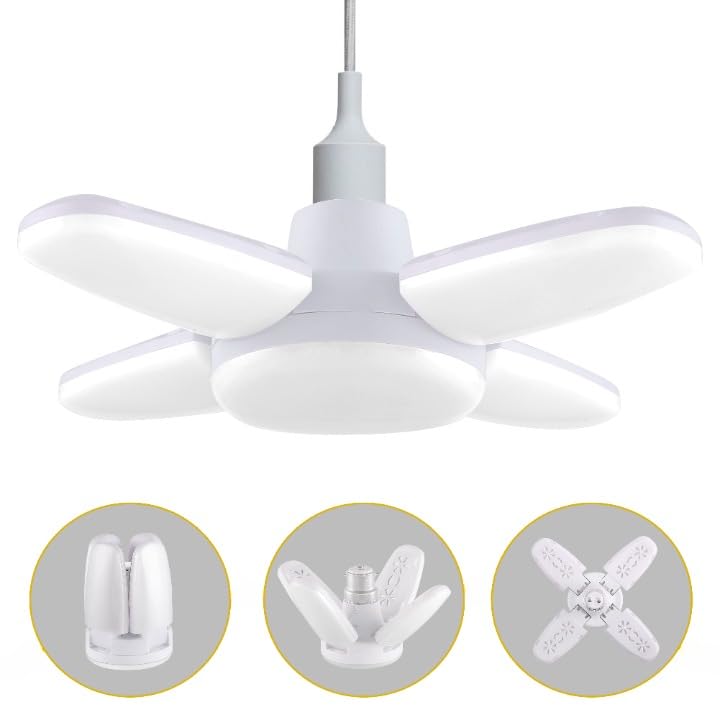 Gesto 28W Fan Shape Led Bulb  Upto 85% Energy Saving Ceiling Bulb Lights,Super Bright Led Light Bulb |Ceiling Lights Lamp for Ho