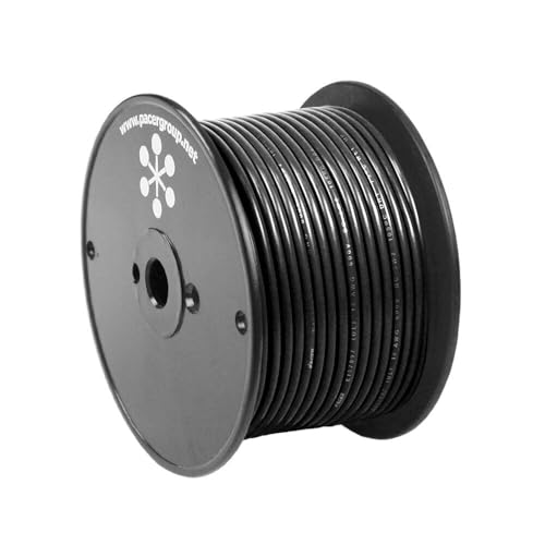 Pacer Black 10 Awg Primary Wire - 20',WBHDWB0D7T43187