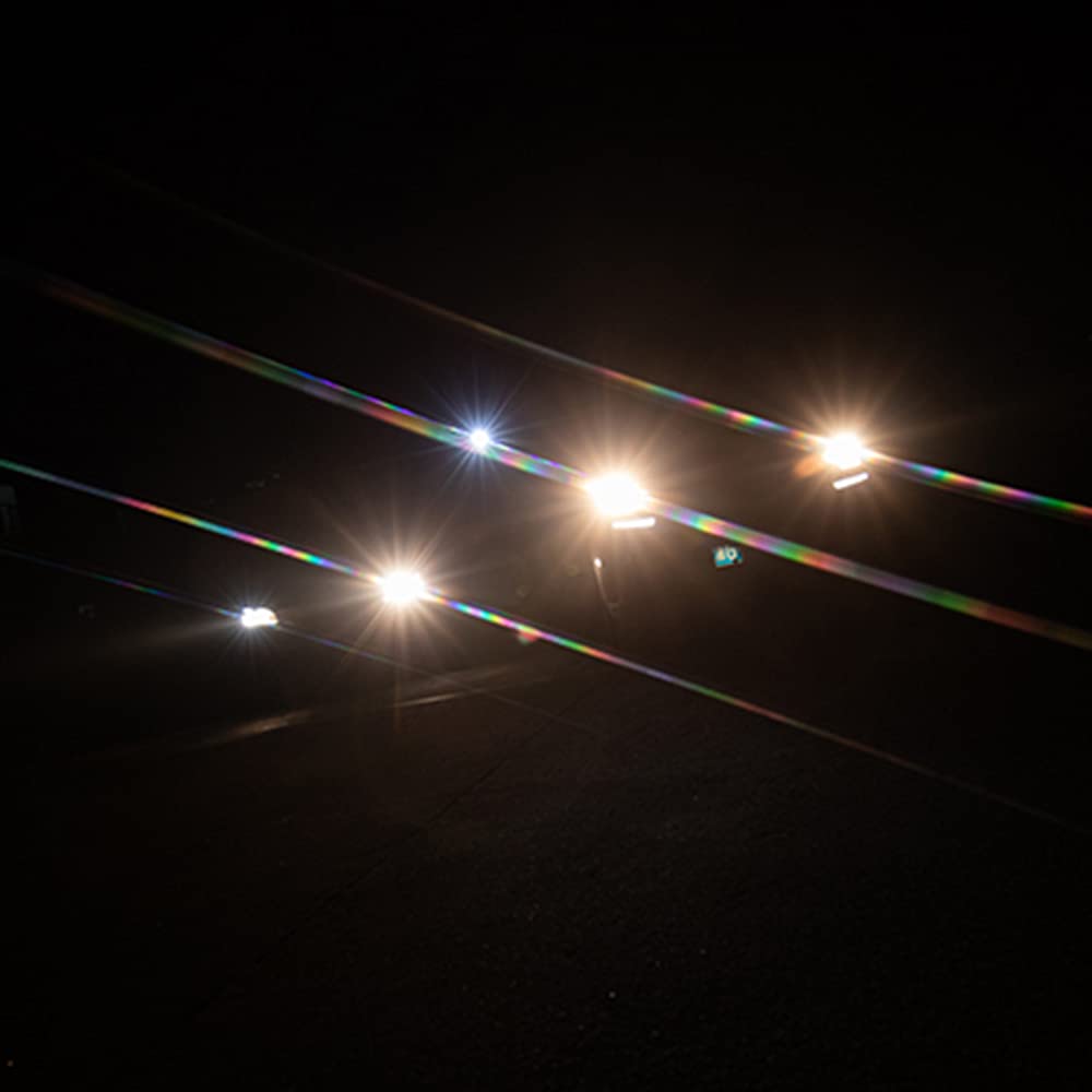 Kogjaers Rainbow Flare Effect Filter, 82Mm Starlight, Optical Glass, Multi Coating, For Personalized Photography Creation